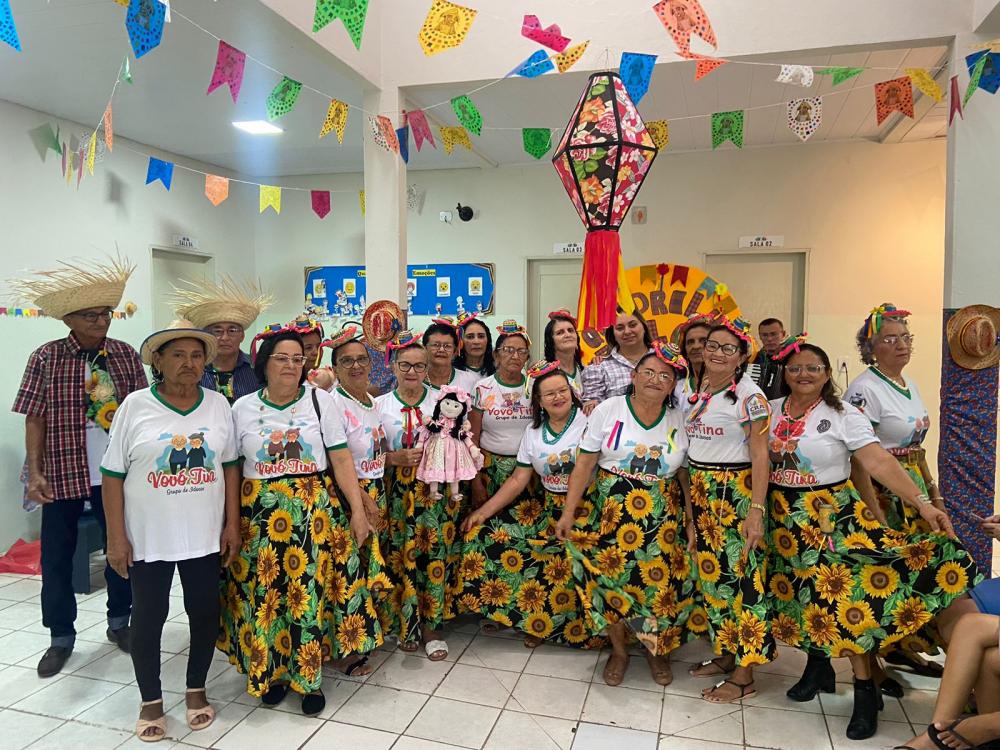 Prefeitura de Riacho dos Cavalos promove o 17° Arraiá do Grupo Vovó Tina.