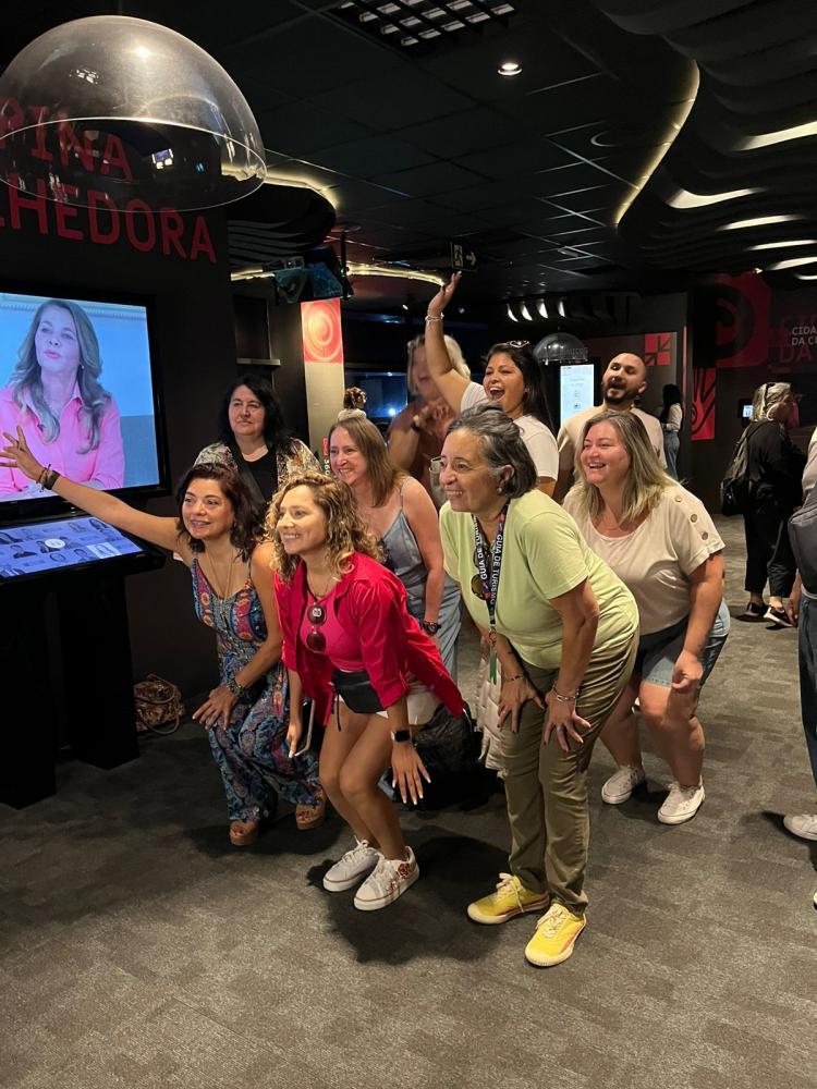 SESI Museu Digital recebe visita de operadores de turismo da Argentina, Chile e Peru