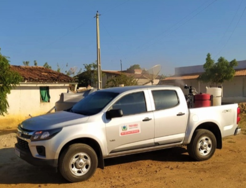 Em Quixaba, Carro Fumacê terá ação no município até quinta feira ao combate ao mosquito Aedes aegypti