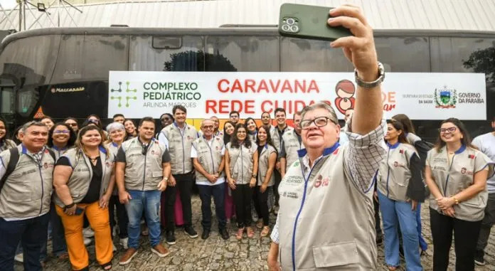 João faz abertura da Caravana da Rede Cuidar e destaca interiorização da saúde na PB