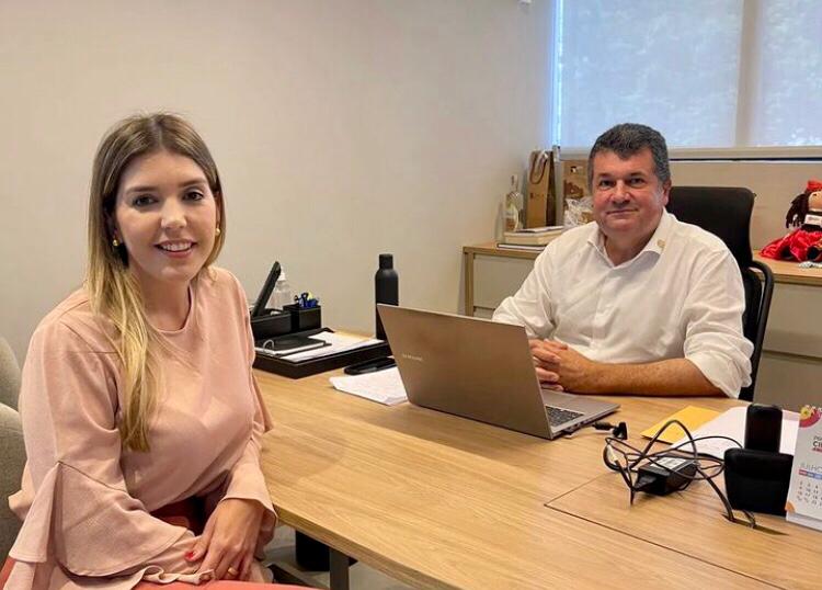 Na Famup Presidente e Vice se reúnem na sede da instituição na Capital Paraibana.