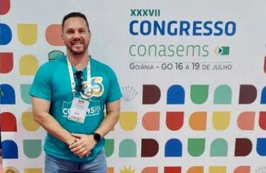 Secretário de Saúde de Diamante participa do XXXVII Congresso CONASEMS em Goiânia
