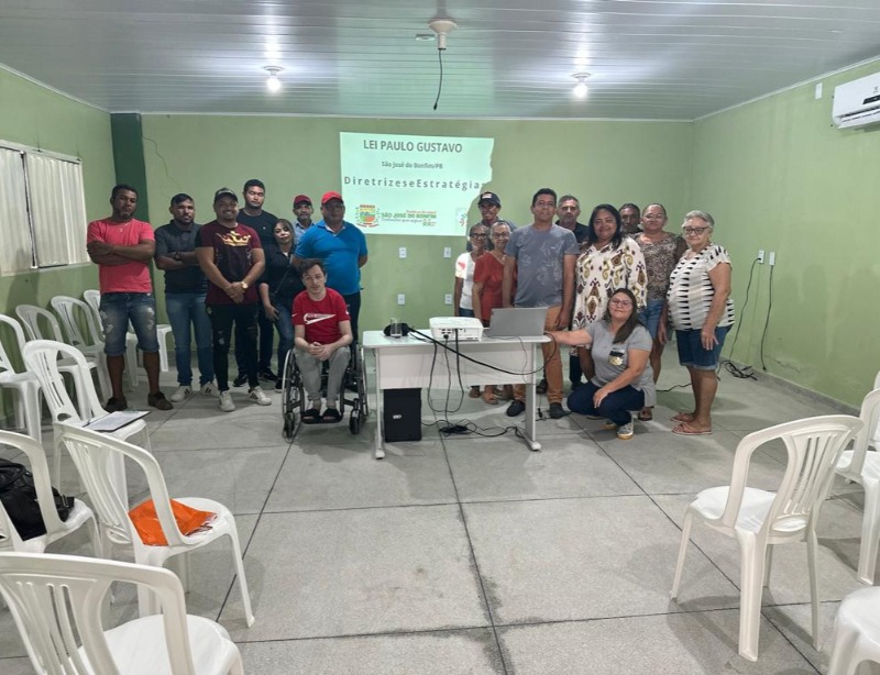 Prefeitura de São Jose do Bonfim realiza Consulta Pública para implantação da Lei Paulo Gustavo no Município