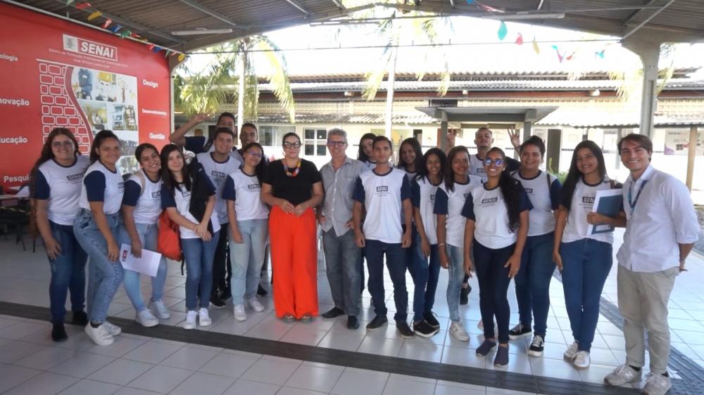 IEL realiza oficina de autogestão com alunos do SENAI, em Bayeux