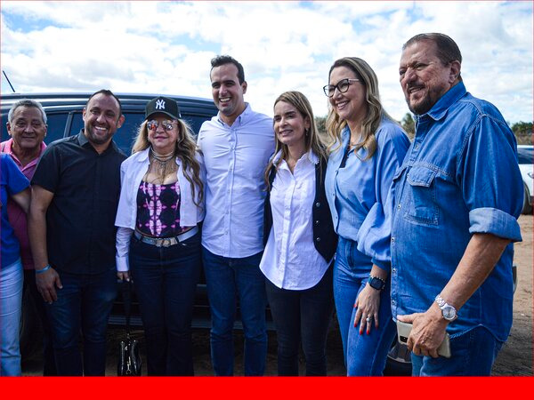 Em Bom Jesus, Denise Bayma, recebe Governador em Exercício, Senadora e demais autoridades em visita a obras no município