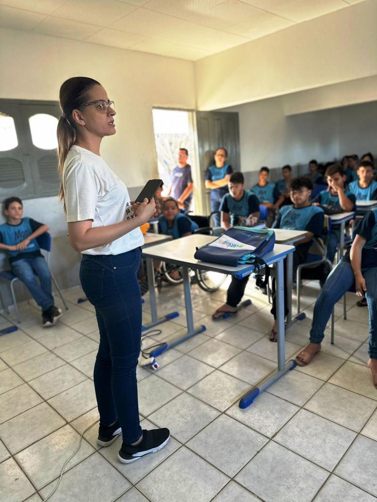 Secretaria de Saúde e Educação de Monteiro realizam mais um Saúde nas Escolas