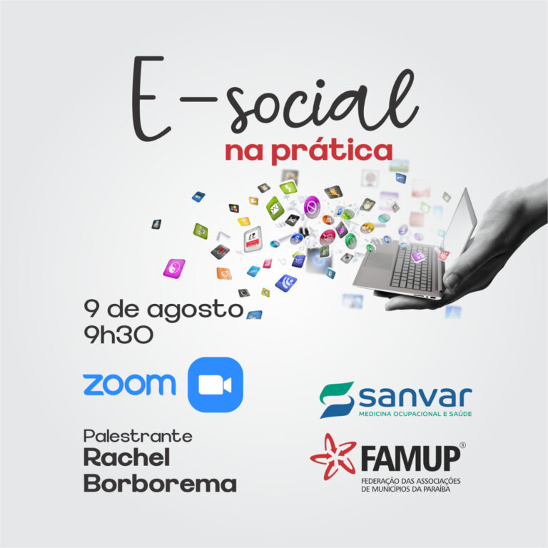 Famup e Sanvar realizam capacitação sobre implantação do eSocial nas prefeituras paraibanas