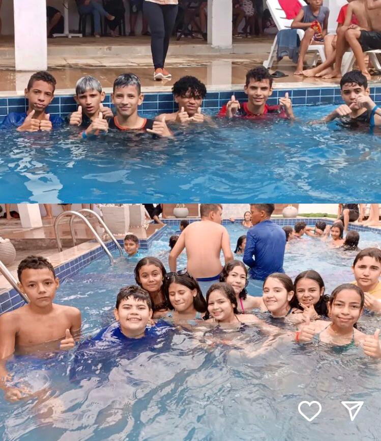 Prefeitura de Quixaba promove manhã especial para alunos do Ensino Fundamental II em comemoração ao Dia do Estudante.