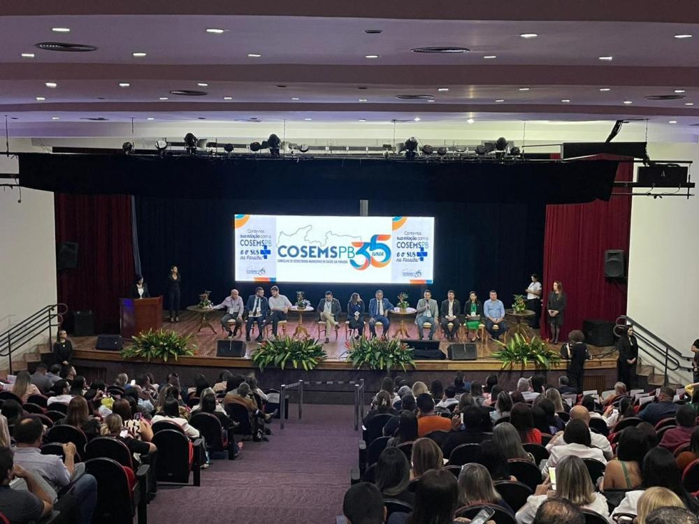 Secretária de Saúde de Soledade participou do IV COSEMS-PB, em Campina Grande.