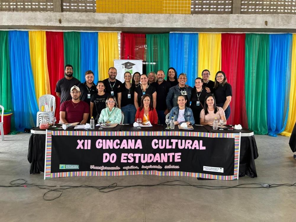 Gestão Municipal de Soledade, através da Secretaria de Educação e Cultura, promoveu a XII Gincana Cultural do Estudante. 