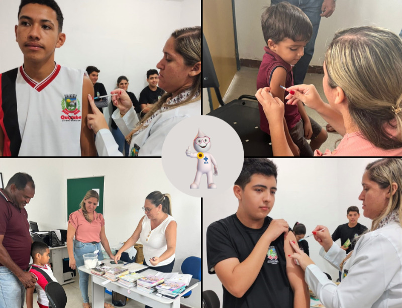 Prefeitura de Quixaba imuniza mais de 120 pessoas no Dia D; campanha de rede intersetorial vacinou mais de 360 munícipes desde seu início