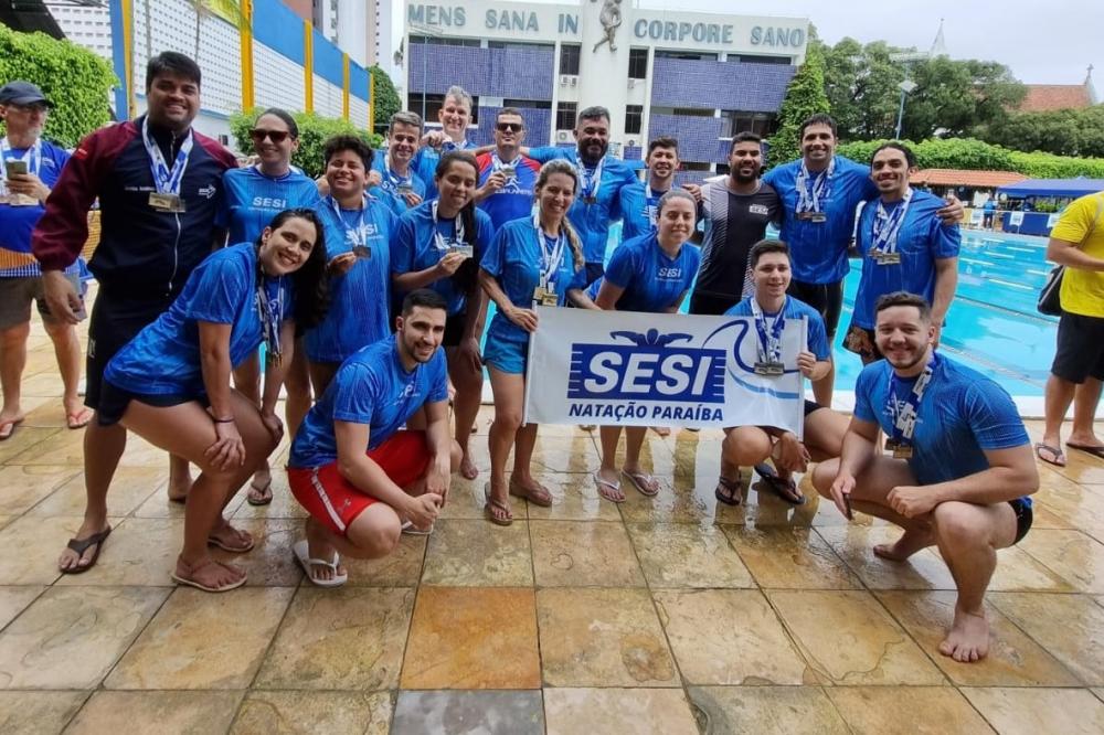 Equipe do SESI PB conquista mais de 20 medalhas em Torneio Norte Nordeste de Natação