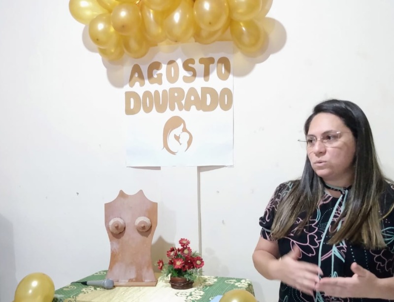 Agosto Dourado: ação de mês de incentivo ao aleitamento materno acontece nesta segunda (28); confira programação