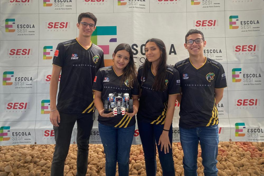 Equipe de Robótica da Escola SESI participará de competição de engenharia e tecnologia educacional da CBR