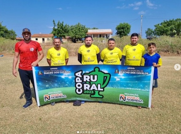 Secretaria de Esportes de Riacho dos Cavalos realiza Copa Rural de Futebol