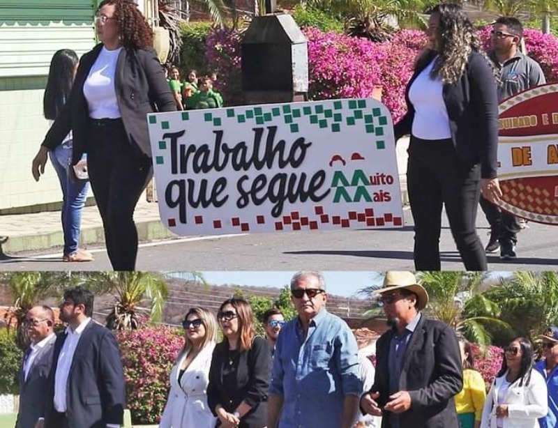 Caminhada Cívica 2023 com tema