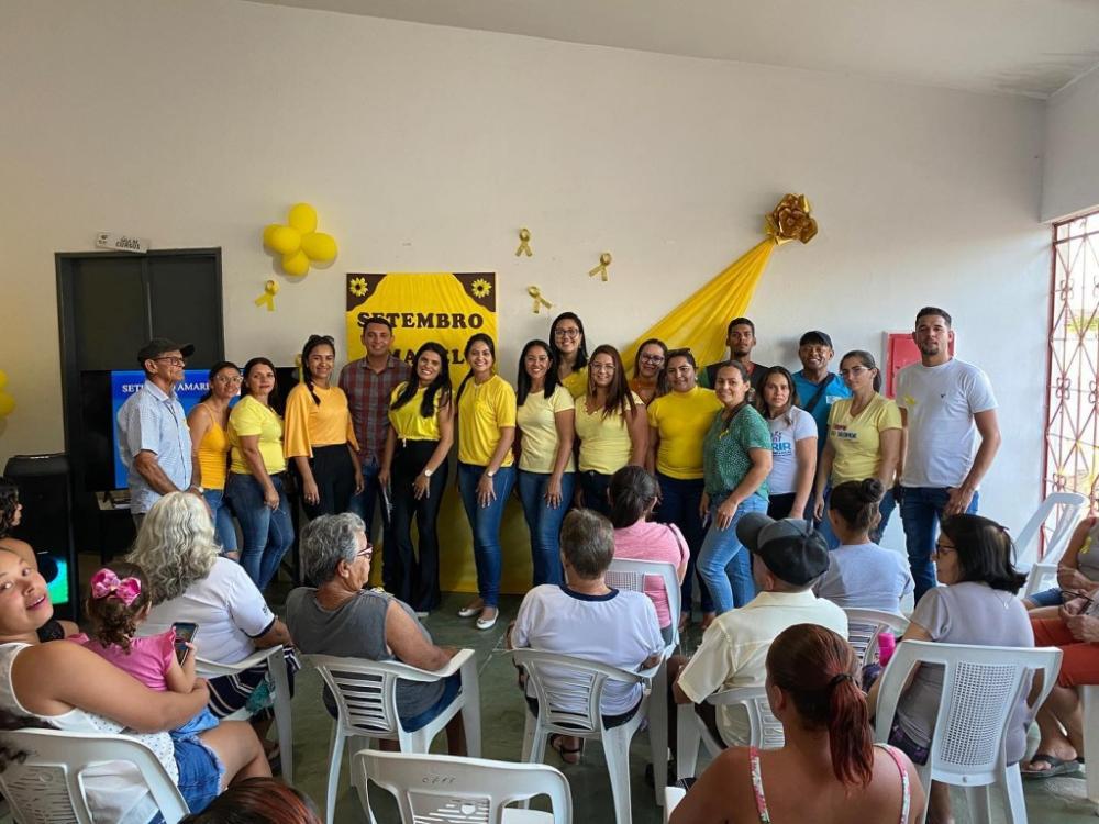 Secretaria de Assistência Social de Barra de Santa Rosa realiza palestra encerrando o Setembro Amarelo
