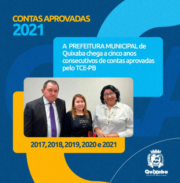 Prefeita de Quixaba tem contas aprovadas de 2021 pelo TCE-PB