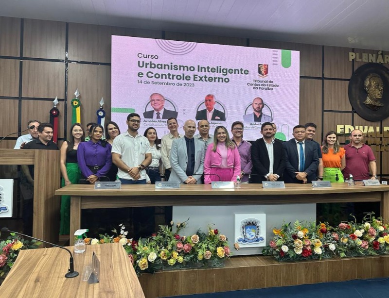 São José do Bonfim participa de Curso de Capacitação de Urbanismo Inteligente e Controle Externo