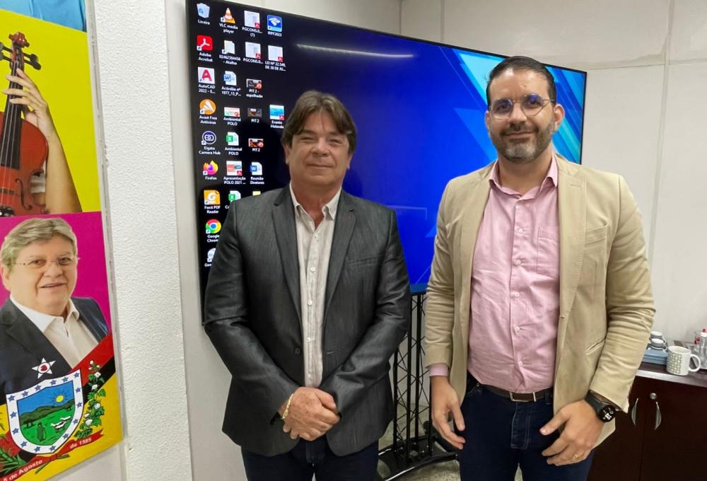 Vice-presidente da FIEPB se reúne com presidente da CINEP e apresenta demandas do setor de minerais