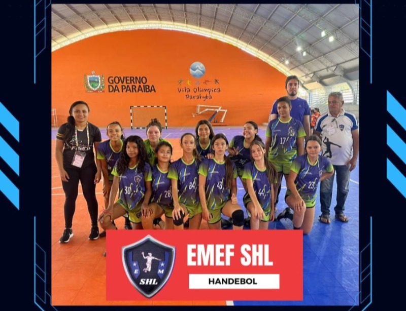 Equipe de Handebol de São José do Bonfim conquista 3° lugar na Etapa Estadual dos Jogos Escolares da Paraíba 2023