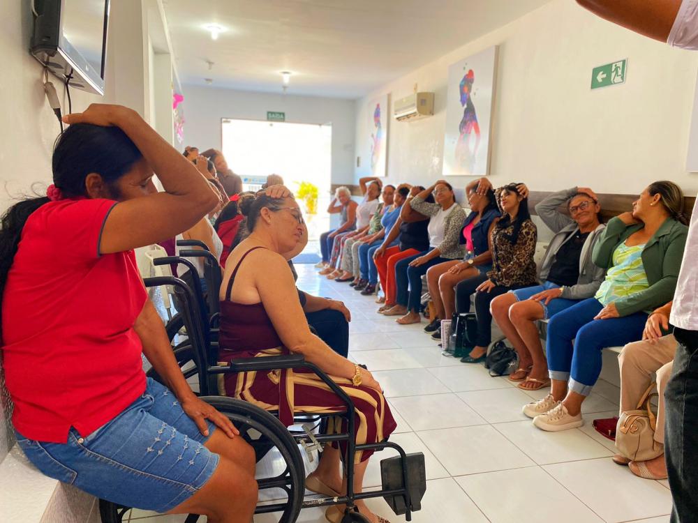 Centro de Atenção à Saúde da Mulher em Monteiro realiza evento em alusão ao Outubro Rosa