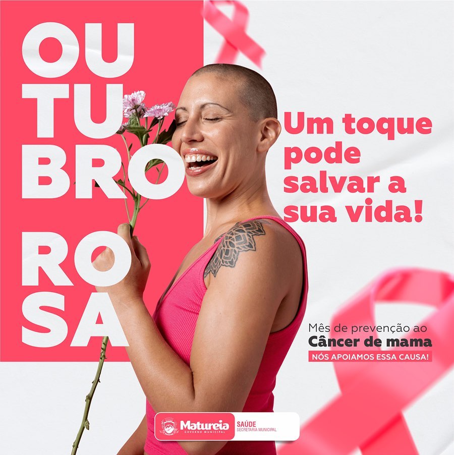 Outubro Rosa: Prefeitura de Matureia inicia atividades voltadas para saúde da mulher e combate ao câncer de mama 