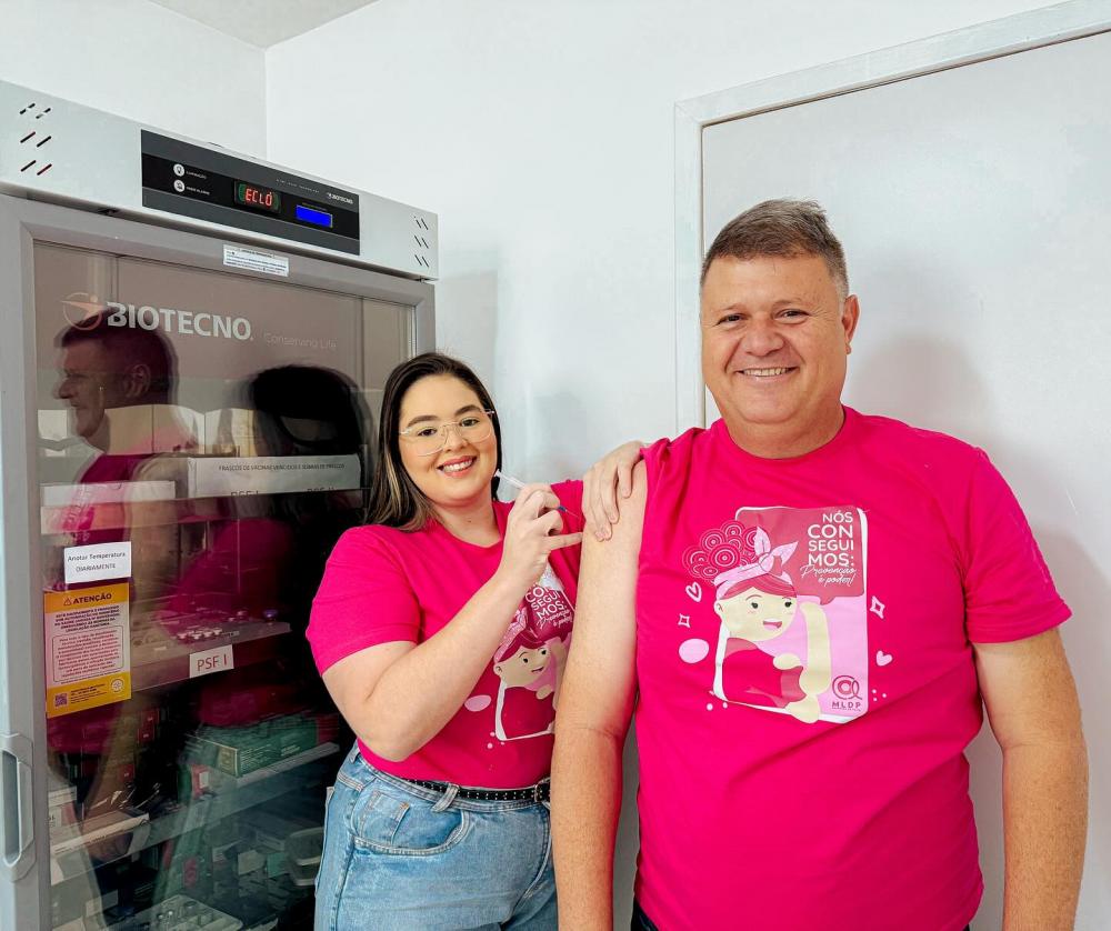 Prefeito de Boa Vista, André Gomes, celebra o Dia Nacional da Vacinação! 