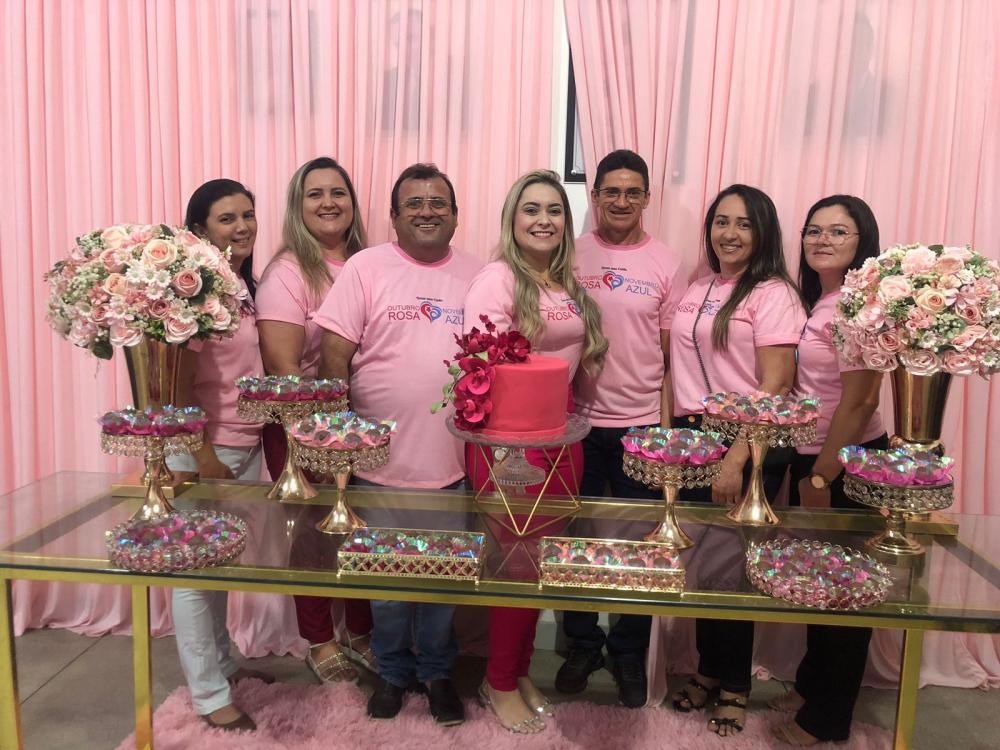 Prefeitura de Riacho dos Cavalos realiza evento em comemoração ao Outubro Rosa com verdadeiro sucesso