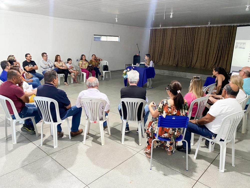 Prefeita de Monteiro, Anna Lorena e secretários municipais realizam reunião estratégica de planejamento