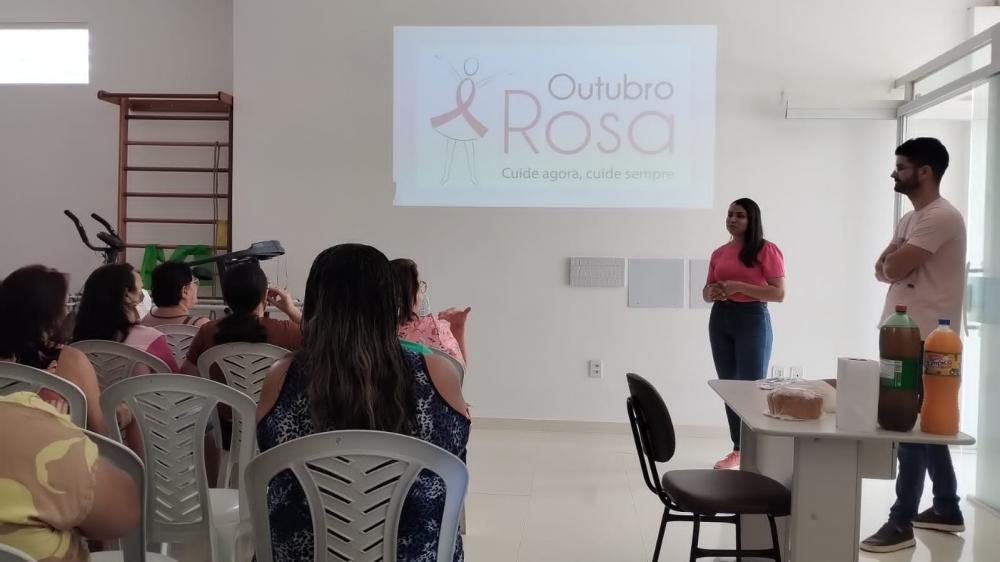 Clínica Municipal de Fisioterapia de Soledade promoveu evento alusivo ao Outubro Rosa.