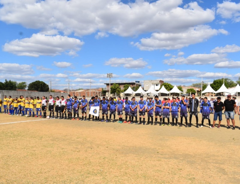 Em São Jose do Bonfim, Campeonato Municipal de Futebol amador começa com grande festa