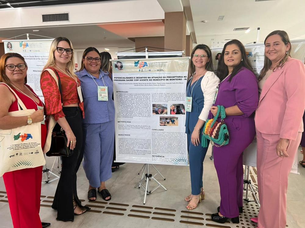 Equipe da Secretaria da Saúde de Monteiro participa de I Congresso Paraibano de Atenção Primária à Saúde
