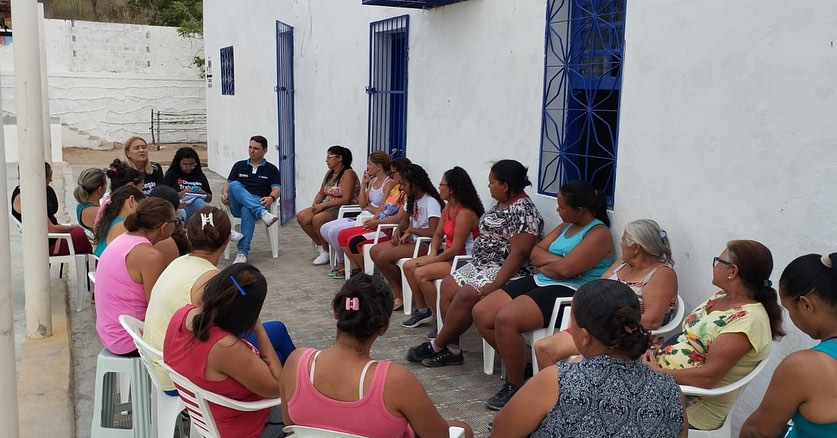 CRAS de Barra de Santa Rosa realiza palestra no Riacho do Cruz