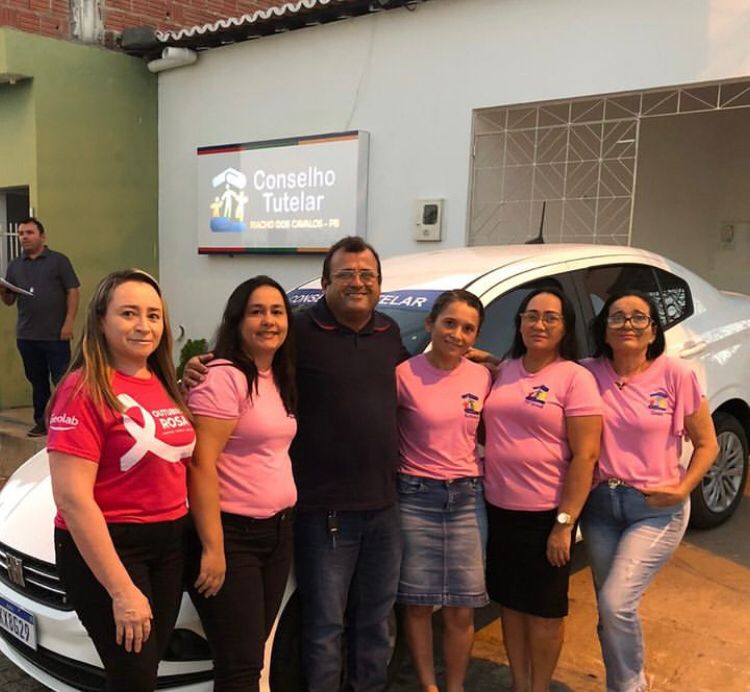 Prefeitura de Riacho dos Cavalos entrega um novo carro para o Conselho Tutelar