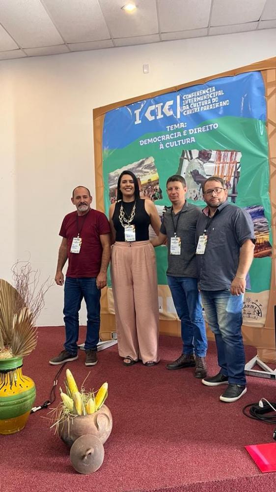 Soledade marca presença na I Conferência Intermunicipal da Cultura do Cariri Paraibano - CIC, em Sumé.