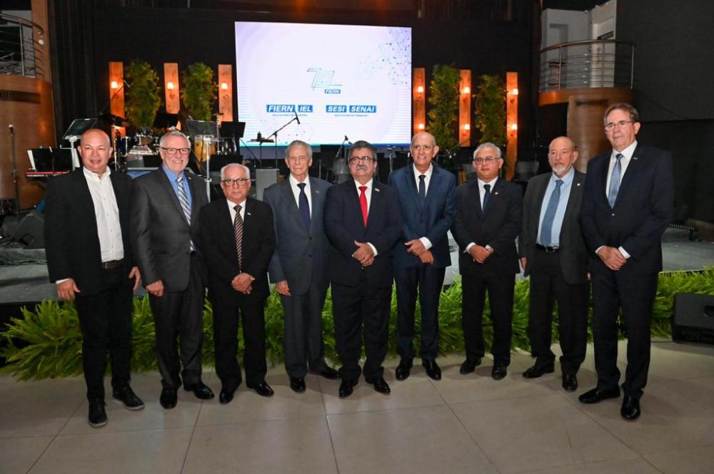 Vice-presidente da FIEP participa da solenidade de posse da nova diretoria da Federação das Indústrias do Rio Grande do Norte