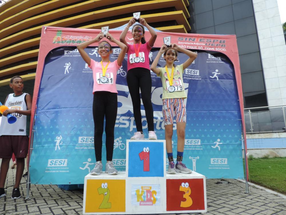 SESI realiza 1ª Corrida Kids em Campina Grande