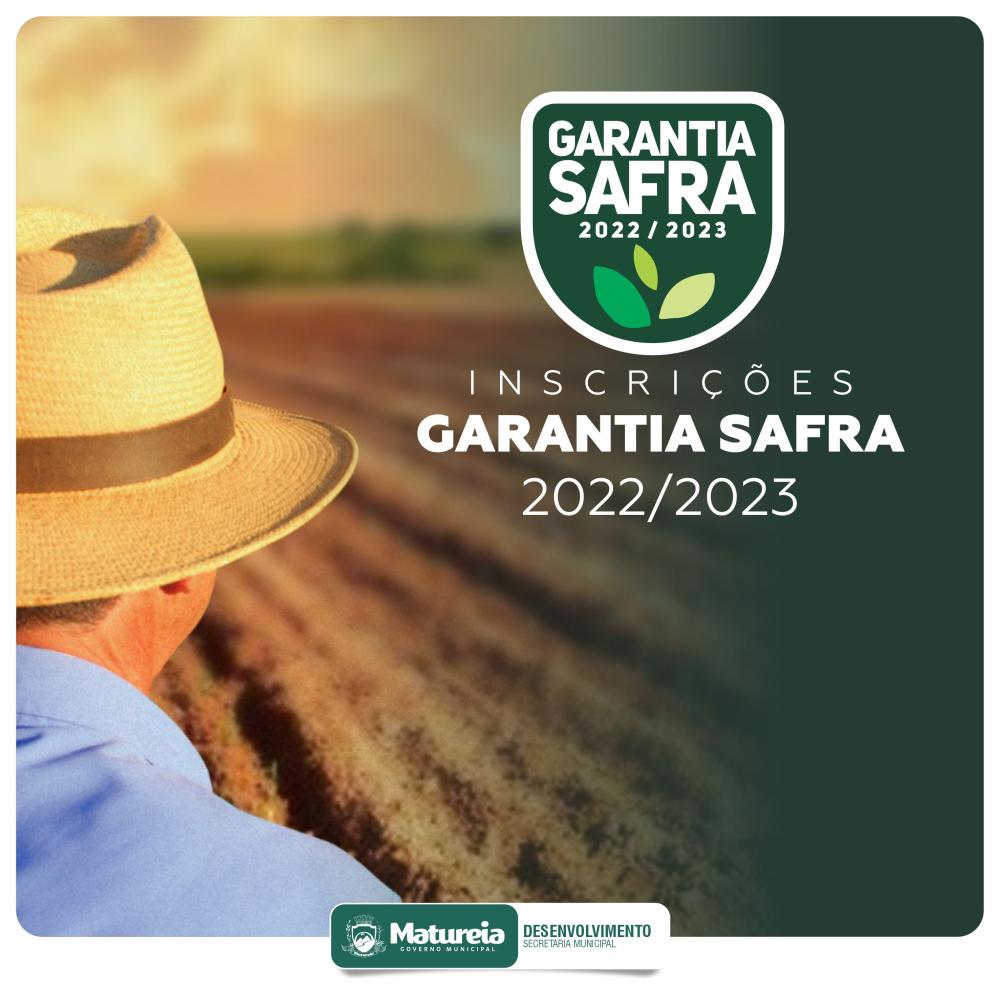 Prefeitura de Matureia segue inscrevendo no Programa Garantia Safra 2022/2023