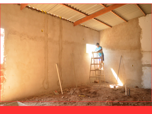 Em Bom Jesus: construção do prédio onde funcionará o CEO avança