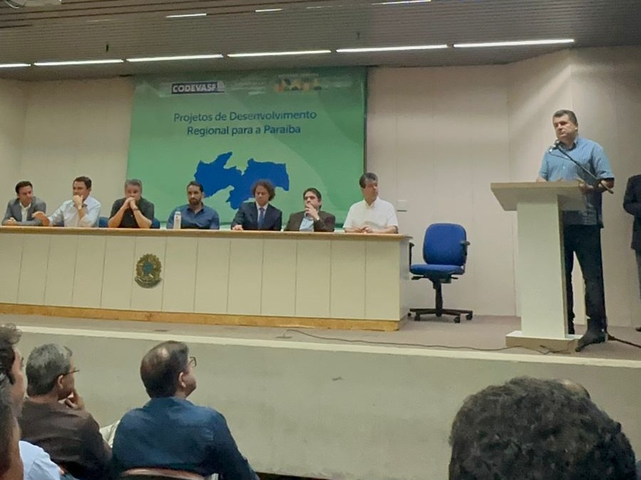 Famup destaca papel da Codevasf no desenvolvimento dos municípios paraibanos