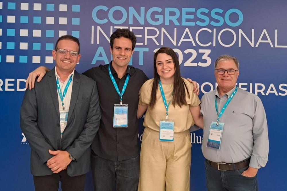 Representantes do SENAI PB participam da 8ª edição do Congresso Internacional Abit 2023