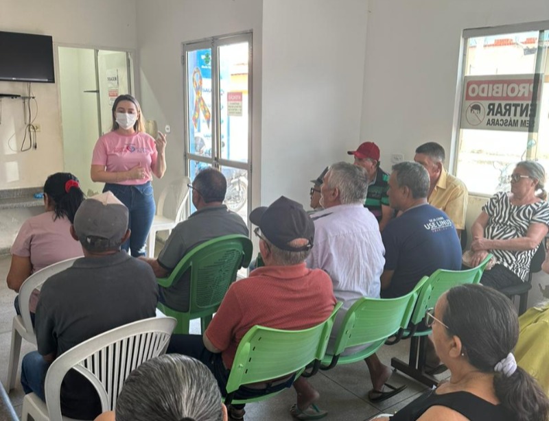 Secretaria de Saúde de Riacho dos Cavalos promove ação de conscientização em estímulo à qualidade de vida