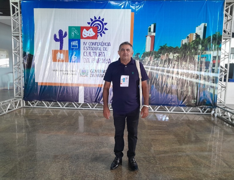 Representante do município de São José do Bonfim na IV conferência estadual de cultura em Campina Grande