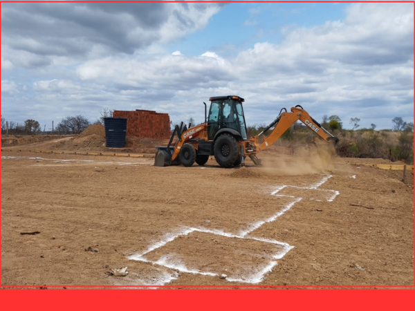 Em Bom Jesus, empresa inicia efetivamente obra do ginásio no distrito de São José