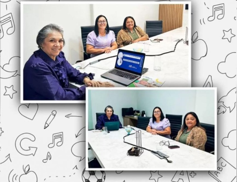 Secretaria de Educação de São José do Bonfim participa de reunião em João Pessoa para ampliação da jornada escolar em 2024