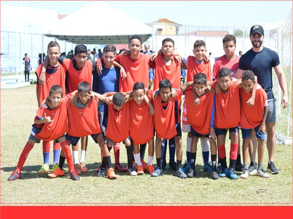 Atletas de Bom Jesus participam de torneio de futebol de campo, realizado pela Sedh, em Cajazeiras