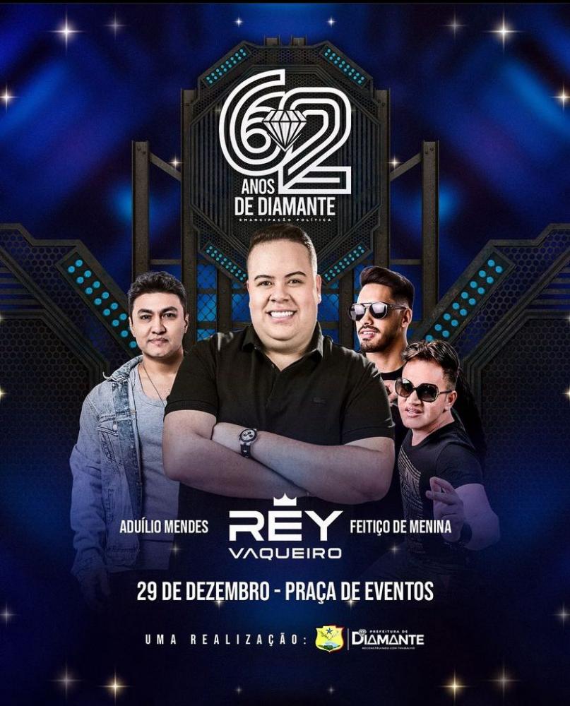 Prefeitura de Diamante comemora 62 anos de Emancipação Política com festa para a população