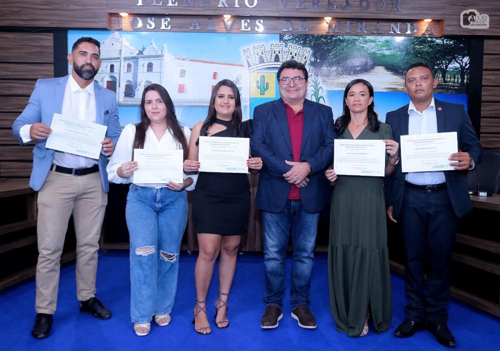 Prefeito de Soledade, Geraldo Moura Ramos, participou de cerimônia de posse dos novos membros do Conselho Tutelar.