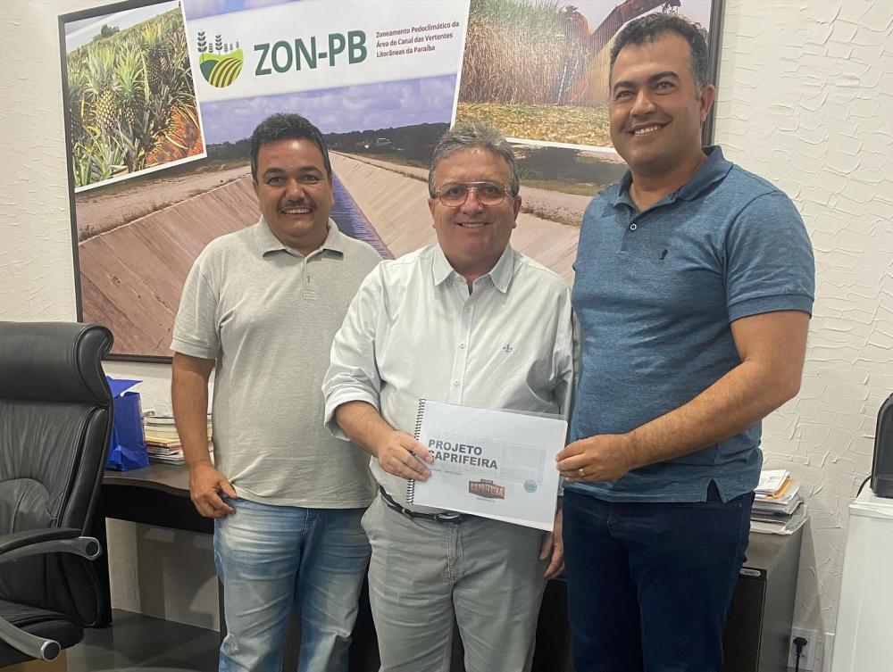 Prefeito de Barra de Santa Rosa realiza diversas audiência na Capital do Estado na pauta III CAPRIFEIRA
